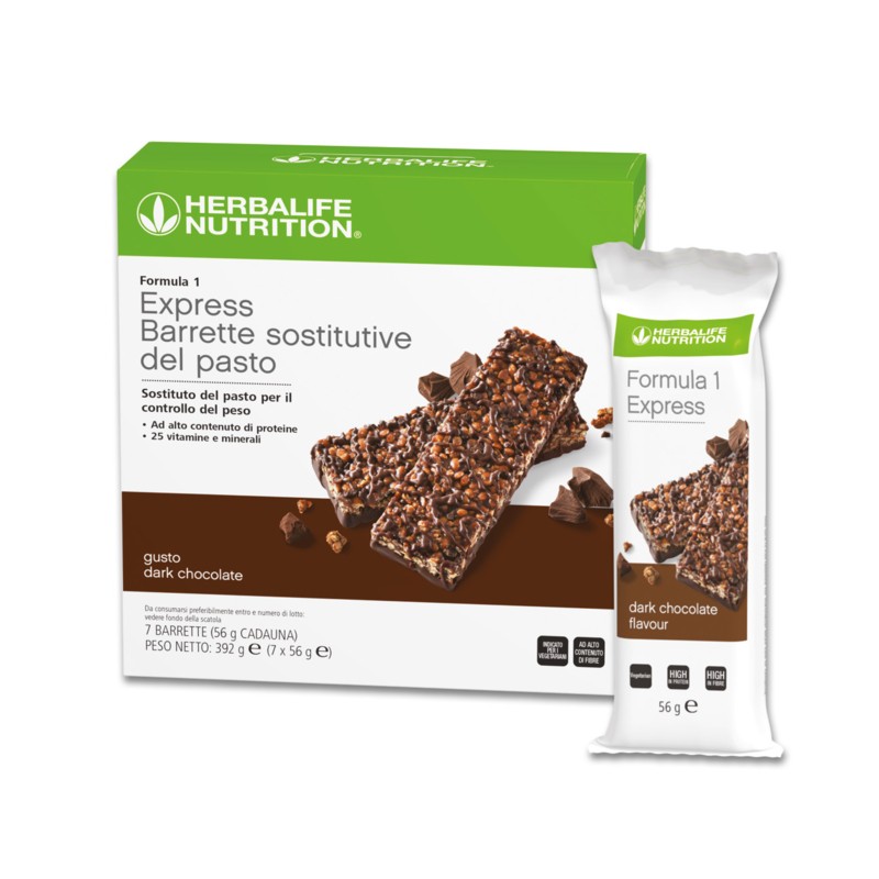 Formula 1 Express - Barrette sostitutive del pasto Dark Chocolate